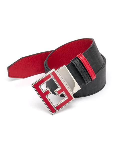 red fendi belt men.